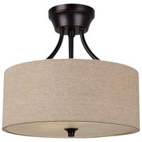 Semi Flush Mount 14" Width