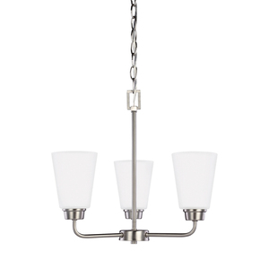 GL3115203962 Kerrville Mini Chandelier - Brushed Nickel GL3115203962 Kerrville Mini Chandelier - Brushed Nickel