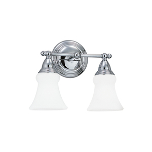 GL40124EN305 Sagemore 2 Bulb Bathroom Lighting - Chrome GL40124EN305 Sagemore 2 Bulb Bathroom Lighting - Chrome