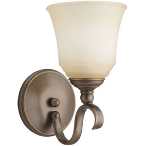 S41380829 Parkview 1 Bulb Wall Sconce - Russet Bronze S41380829 Parkview 1 Bulb Wall Sconce - Russet Bronze