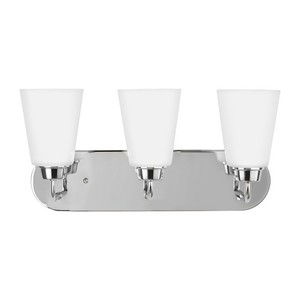 GL4415203EN305 Kerrville 3 Bulb Bathroom Lighting - Chrome GL4415203EN305 Kerrville 3 Bulb Bathroom Lighting - Chrome