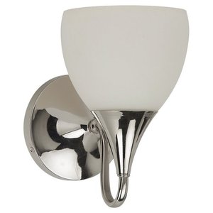 S44971841 Solana 1 Bulb Wall Sconce - Polished Nickel S44971841 Solana 1 Bulb Wall Sconce - Polished Nickel