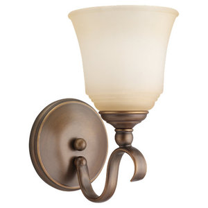 S49380BLE829 Parkview 1 Bulb Wall Sconce - Russet Bronze S49380BLE829 Parkview 1 Bulb Wall Sconce - Russet Bronze
