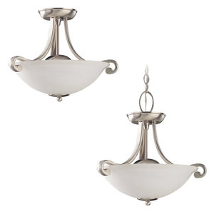 S51190962 Serenity Up Light Pendant Light - Brushed Nickel S51190962 Serenity Up Light Pendant Light - Brushed Nickel