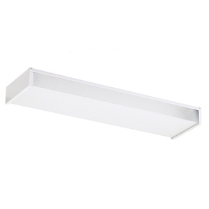 GL59136LE15 Drop Lens Fluorescent Flush Mount Ceiling Light - White GL59136LE15 Drop Lens Fluorescent Flush Mount Ceiling Light - White