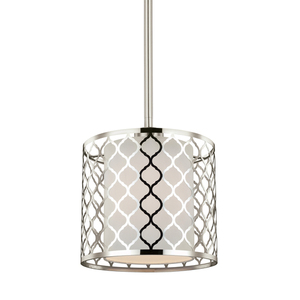 GL6115501EN3962 Jourdanton Down Light Pendant Light - Brushed Nickel GL6115501EN3962 Jourdanton Down Light Pendant Light - Brushed Nickel