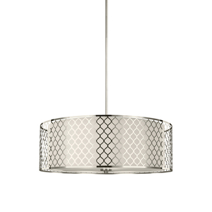 GL6515504EN3962 Jourdanton Linear Pendant Pendant Light - Brushed Nickel GL6515504EN3962 Jourdanton Linear Pendant Pendant Light - Brushed Nickel
