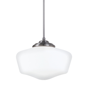 GL65439962 Academy Down Light Pendant Light - Brushed Nickel GL65439962 Academy Down Light Pendant Light - Brushed Nickel