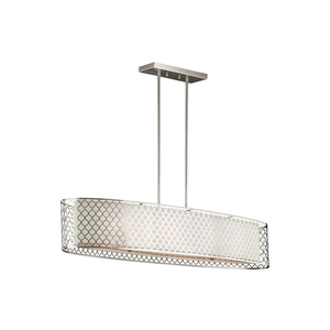 GL6615504EN3962 Jourdanton Linear Pendant Pendant Light - Brushed Nickel GL6615504EN3962 Jourdanton Linear Pendant Pendant Light - Brushed Nickel