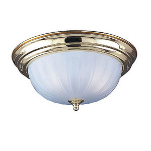 S750602 Flush Mount Ceiling Light - Polished Brass S750602 Flush Mount Ceiling Light - Polished Brass