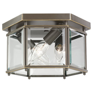 S7648782 Bretton Flush Mount Ceiling Light - Heirloom Bronze S7648782 Bretton Flush Mount Ceiling Light - Heirloom Bronze