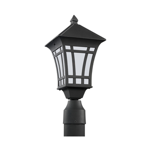 GL89231EN312 Herrington Post Light Post Lights - Black GL89231EN312 Herrington Post Light Post Lights - Black