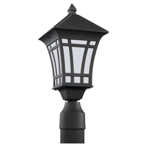 S89231PBLE12 Herrington Post Light Post Lights - Black S89231PBLE12 Herrington Post Light Post Lights - Black
