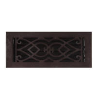 Registers • To determine size needed, measure air duct opening rather than old register or grille. Registers • To determine size needed, measure air duct opening rather than old register or grille.