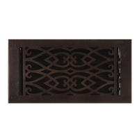 Registers • To determine size needed, measure air duct opening rather than old register or grille. Registers • To determine size needed, measure air duct opening rather than old register or grille.
