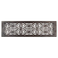 Grilles To determine the size of your grill, measure the actual opening in the floor. Do not measure the overall size of the existing register. Grilles To determine the size of your grill, measure the actual opening in the floor. Do not measure the overall size of the existing register.
