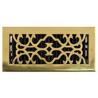Registers To determine size needed, measure air duct opening rather than old register or grille. Registers To determine size needed, measure air duct opening rather than old register or grille.