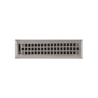 Registers To determine the size of your register, measure the actual opening in the wall. Do not measure the overall size of the existing register. Registers To determine the size of your register, measure the actual opening in the wall. Do not measure the overall size of the existing register.