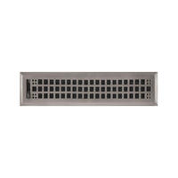 Registers To determine the size of your register, measure the actual opening in the wall. Do not measure the overall size of the existing register. Registers To determine the size of your register, measure the actual opening in the wall. Do not measure the overall size of the existing register.