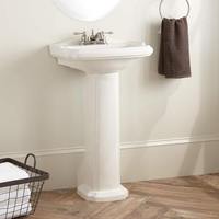 Pedestal Bathroom Sink