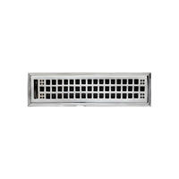 Registers To determine the size of your register, measure the actual opening in the wall. Do not measure the overall size of the existing register. Registers To determine the size of your register, measure the actual opening in the wall. Do not measure the overall size of the existing register.