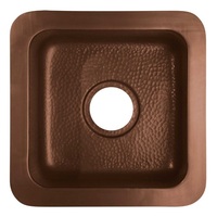 Bar Sink 15 x 15 x 7-3/4 Bar Sink 15 x 15 x 7-3/4