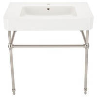Console/Lavatory Bath Sink 33-1/4 x 19-7/8 x 34