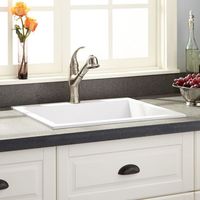 Single Bowl Sinks 23-5/8 x 20-1/8 x 8-1/8 Single Bowl Sinks 23-5/8 x 20-1/8 x 8-1/8