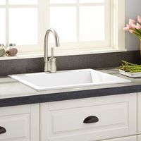 Single Bowl Sinks 22 x 19-7/8 x 8-3/8 Single Bowl Sinks 22 x 19-7/8 x 8-3/8
