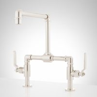 Two Handle Kitchen Faucet Bridge Two Handle Kitchen Faucet Bridge
