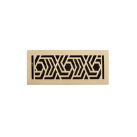 Registers To determine the size of your register, measure the actual opening in the floor. Do not measure the overall size of the existing register. Registers To determine the size of your register, measure the actual opening in the floor. Do not measure the overall size of the existing register.