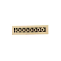 Registers To determine the size of your register, measure the actual opening in the floor. Do not measure the overall size of the existing register. Registers To determine the size of your register, measure the actual opening in the floor. Do not measure the overall size of the existing register.