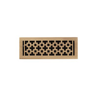 Registers To determine the size of your register, measure the actual opening in the floor. Do not measure the overall size of the existing register. Registers To determine the size of your register, measure the actual opening in the floor. Do not measure the overall size of the existing register.