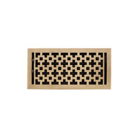 Registers To determine the size of your register, measure the actual opening in the floor. Do not measure the overall size of the existing register. Registers To determine the size of your register, measure the actual opening in the floor. Do not measure the overall size of the existing register.