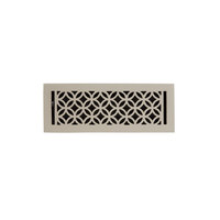 Registers To determine the size of your register, measure the actual opening in the floor. Do not measure the overall size of the existing register. Registers To determine the size of your register, measure the actual opening in the floor. Do not measure the overall size of the existing register.