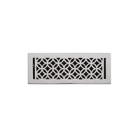 Registers To determine the size of your register, measure the actual opening in the floor. Do not measure the overall size of the existing register. Registers To determine the size of your register, measure the actual opening in the floor. Do not measure the overall size of the existing register.