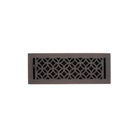 Registers To determine the size of your register, measure the actual opening in the floor. Do not measure the overall size of the existing register. Registers To determine the size of your register, measure the actual opening in the floor. Do not measure the overall size of the existing register.