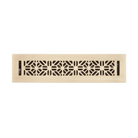 Registers To determine size needed, measure air duct opening rather than old register or grille. Registers To determine size needed, measure air duct opening rather than old register or grille.