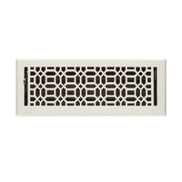 Registers To determine size needed, measure air duct opening rather than old register or grille. Registers To determine size needed, measure air duct opening rather than old register or grille.