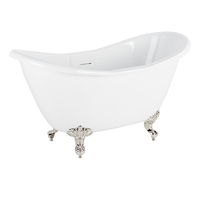 Soaking Tub 60-1/4'' L x 29-3/4'' W x 32'' H Soaking Tub 60-1/4'' L x 29-3/4'' W x 32'' H