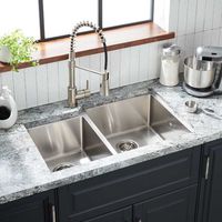 Double Bowl Kitchen Sink 31-1/2 x 20 x 9 Double Bowl Kitchen Sink 31-1/2 x 20 x 9