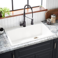 Single Bowl Sinks 33 x 22 x 9-1/2 Single Bowl Sinks 33 x 22 x 9-1/2