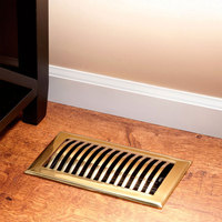 Registers To determine size needed, measure air duct opening rather than old register or grille. Registers To determine size needed, measure air duct opening rather than old register or grille.