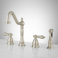 Two Handle Kitchen Faucet Deck Mounted Two Handle Kitchen Faucet Deck Mounted