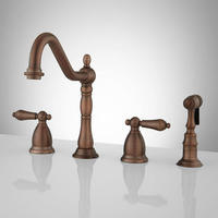 Two Handle Kitchen Faucet Deck Mounted Two Handle Kitchen Faucet Deck Mounted