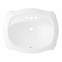 Self-Rimming Bathroom Sink 22-5/8'' x 18-1/4'' x 9-1/4'' Self-Rimming Bathroom Sink 22-5/8'' x 18-1/4'' x 9-1/4''