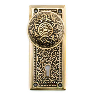 SH276347 Privacy Knob Interior Door Hardware - Blackened Brass SH276347 Privacy Knob Interior Door Hardware - Blackened Brass