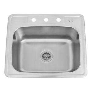 SH318269 Infinite Stainless Steel Single Bowl Kitchen Sink - Stainless Steel SH318269 Infinite Stainless Steel Single Bowl Kitchen Sink - Stainless Steel