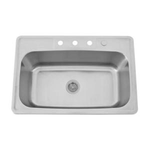 SH329836 Infinite Stainless Steel Single Bowl Kitchen Sink - Stainless Steel SH329836 Infinite Stainless Steel Single Bowl Kitchen Sink - Stainless Steel