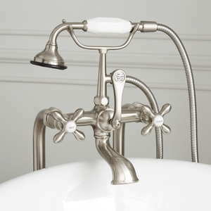 194584 Freestanding Tub Faucet - Brushed Nickel 194584 Freestanding Tub Faucet - Brushed Nickel
